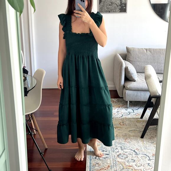 Hill House Dresses & Skirts - Hill House Home Ellie Nap Dress Emerald Green Size XL New